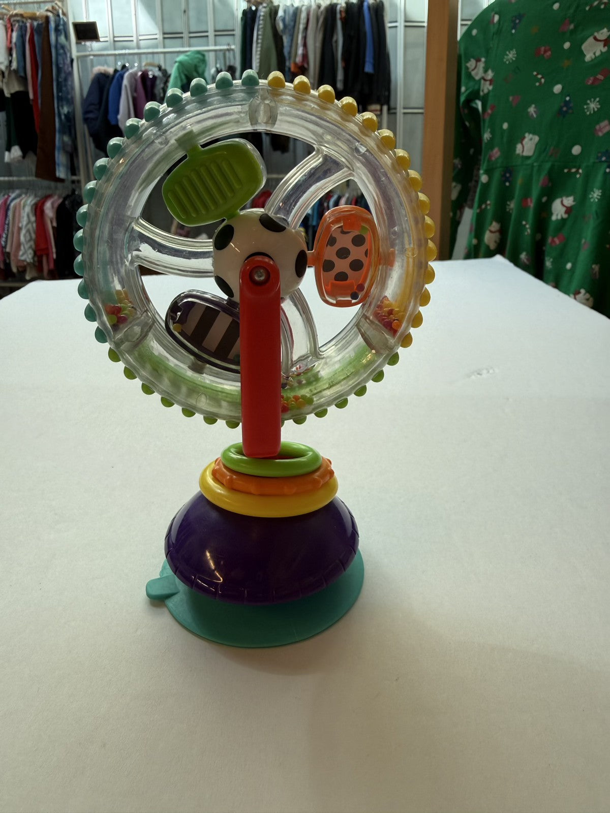 Sassy Wonder Wheel Suction Cup Baby Toy