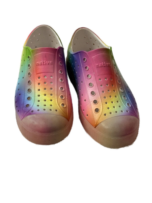 Native Jefferson Rainbow Slip-On Shoes C13
