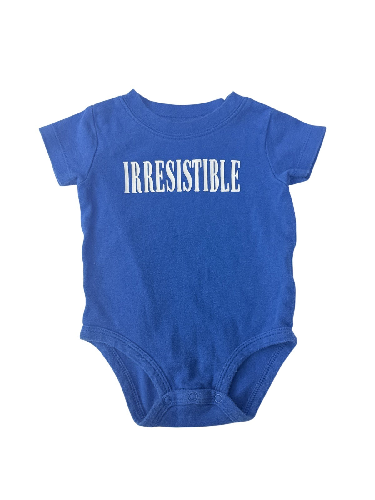 Carter's Irresistible Blue Bodysuit 6m