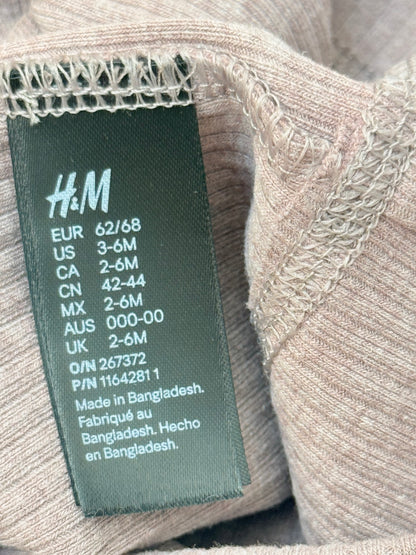 H&M Bear Ear Beanie Hat 2-6M