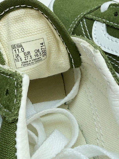 Brand New - Vans Old Skool Green Suede Sneakers Kids 11