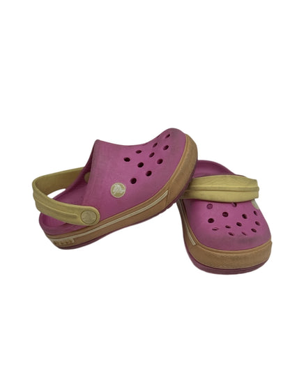 Crocs Crocband Clog Pink Toddler Size C4-5