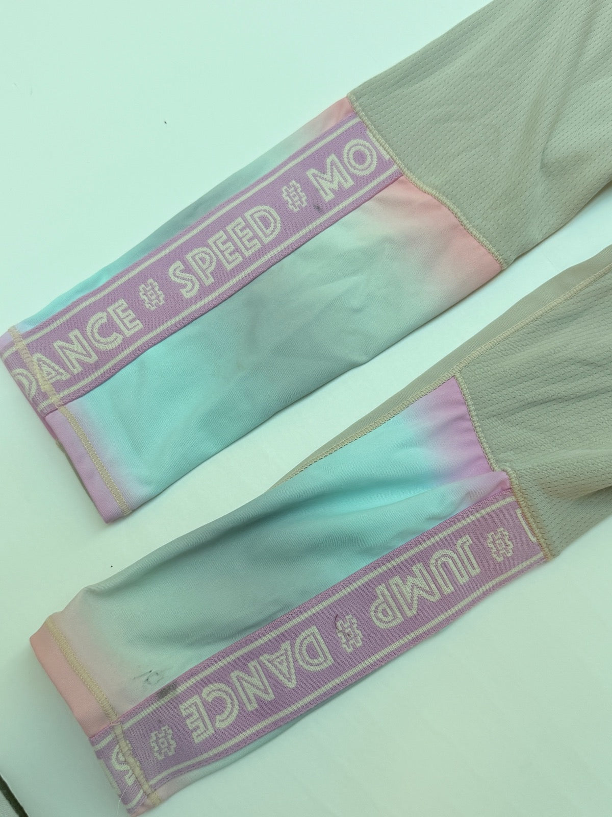 Molo Ombre Mesh Panel Leggings Size 7/8Y
