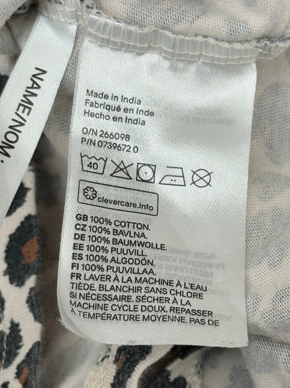 H&M Leopard Print Top 4-6Y