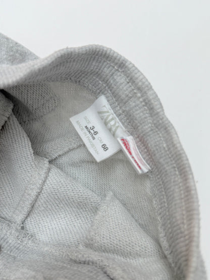 Zara Gray Jogger Sweatpants 3-6M