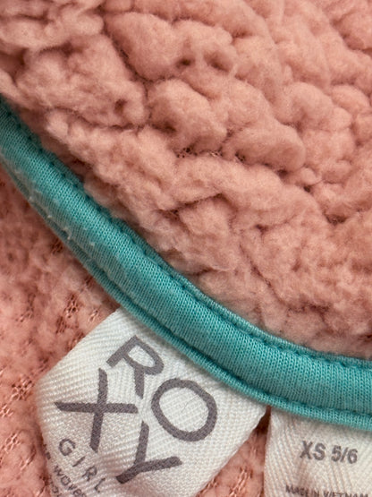 Roxy Girl Sherpa Button Jacket Size 5/6