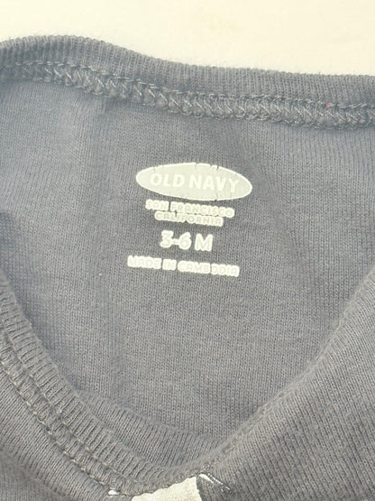Old Navy Penguin Print Bodysuit 3-6M