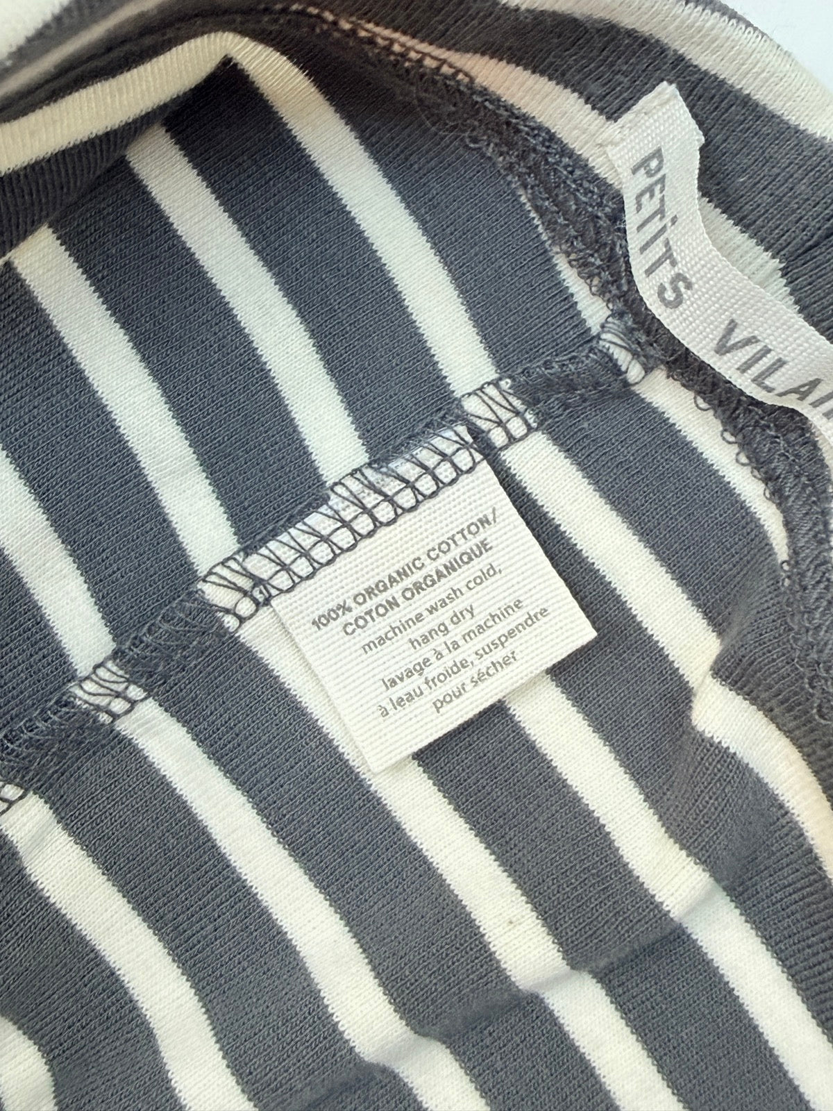 Petits Vilains Striped Leggings Size 4 5