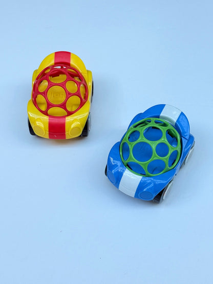 Oball Rattle & Roll Baby Toy Cars Set 2