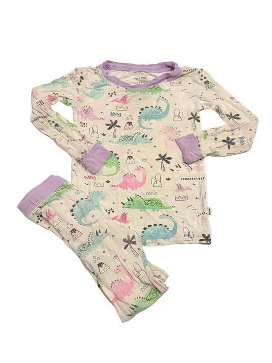 Little Sleepies Dino Pajama Set 3T