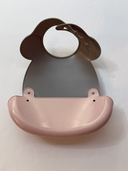 Baby Minnie Disney Silicone Bib with Catch Pocket