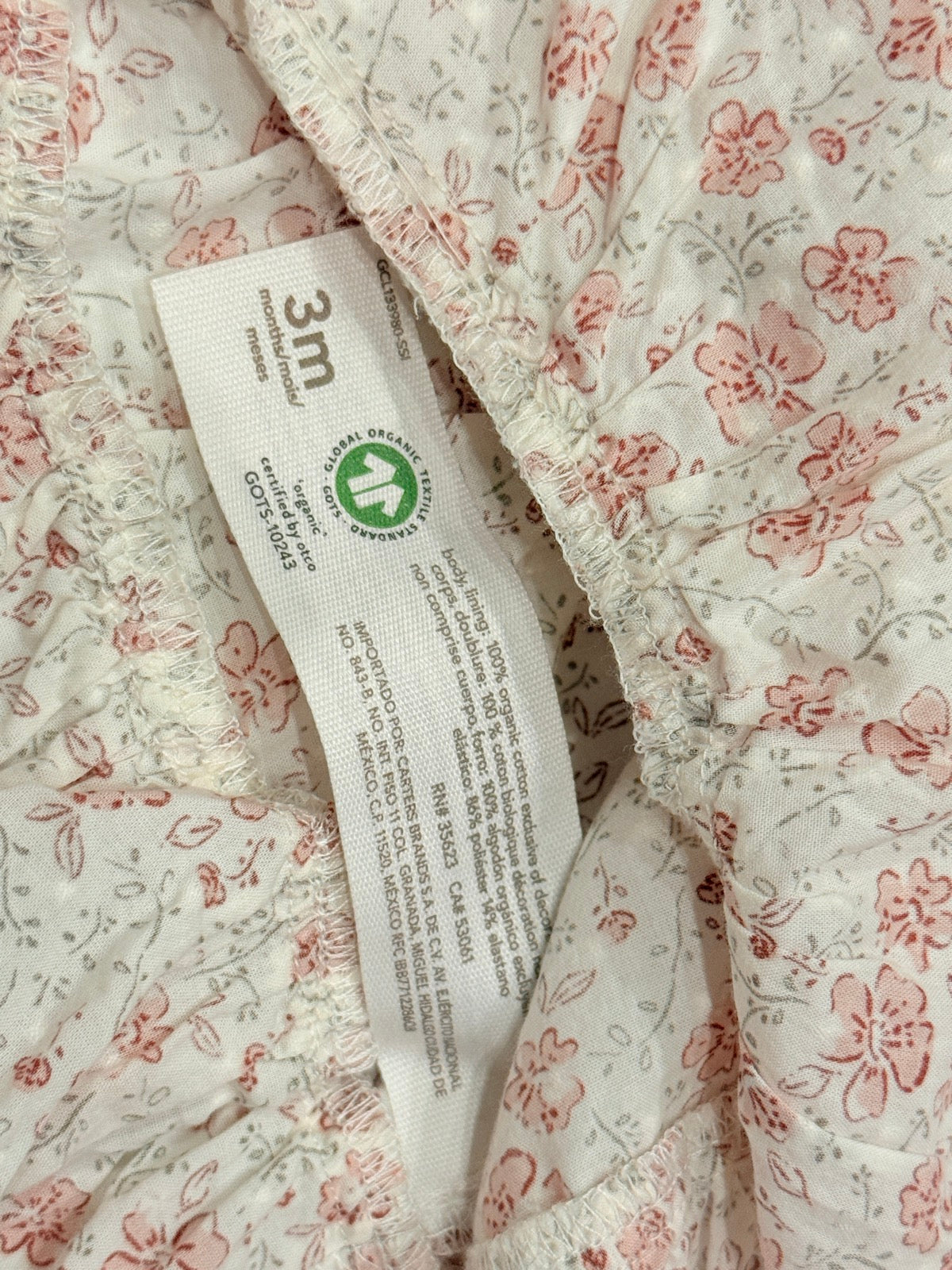 Little Planet by Carter's Floral Set 3M