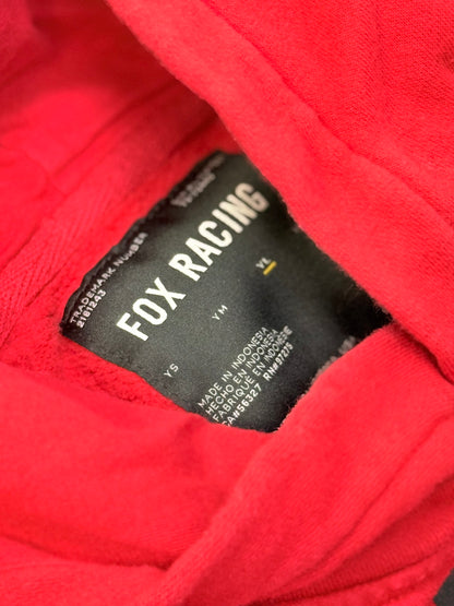 Fox Racing Red Pinnacle Hoodie Youth XL 10-12Y