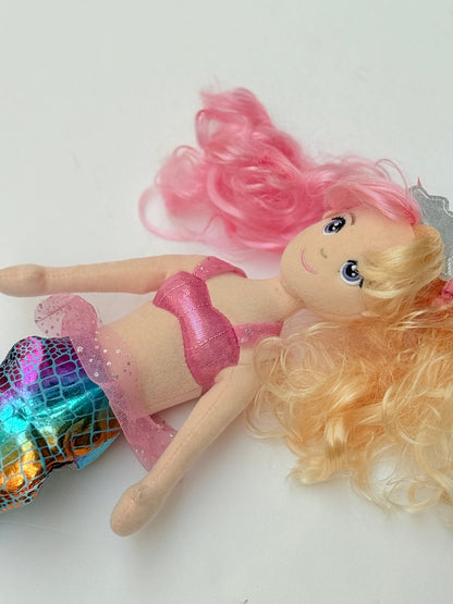 Aurora Sea Sparkles Mermaid Plush Doll