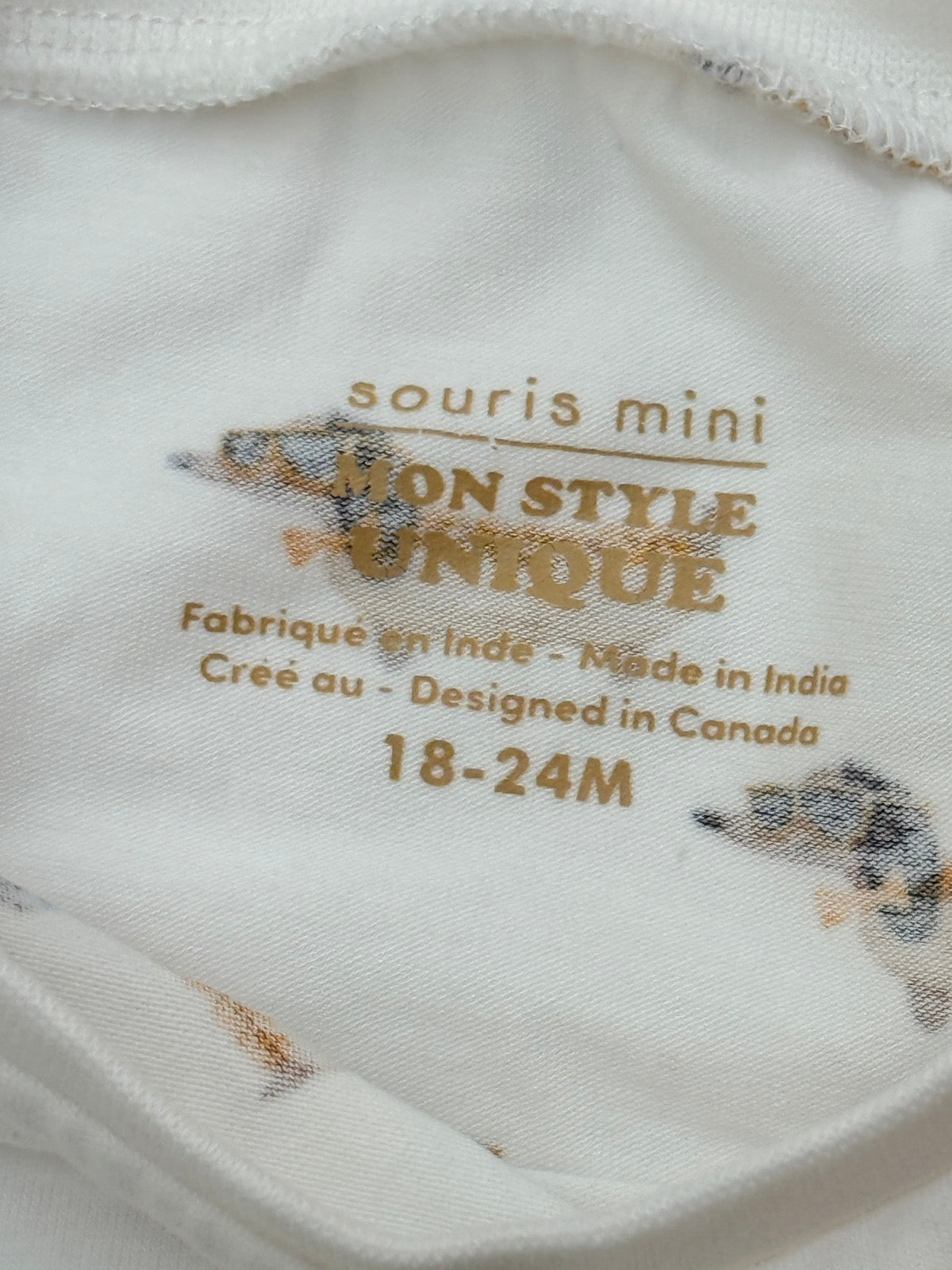 Souris Mini Dachshund Print Bodysuit 18-24M