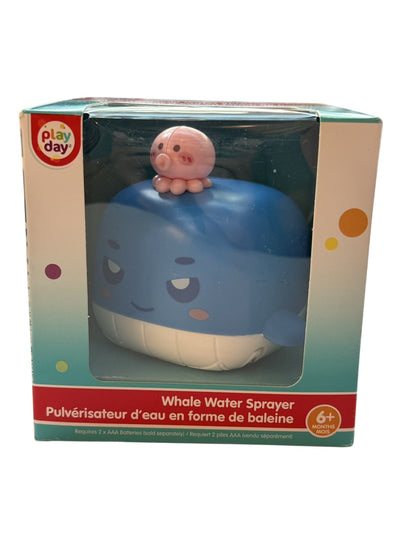 Play Day Whale Water Sprayer Bath Toy