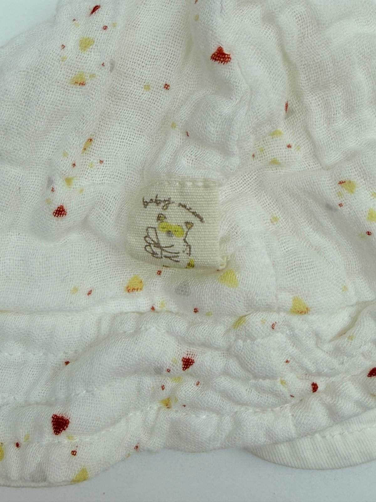 Baby Muslin Bucket Hat Confetti Print
