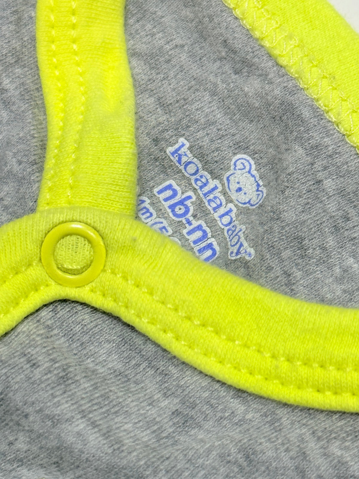 Koala Baby Gray Rainbow Sleeper NB