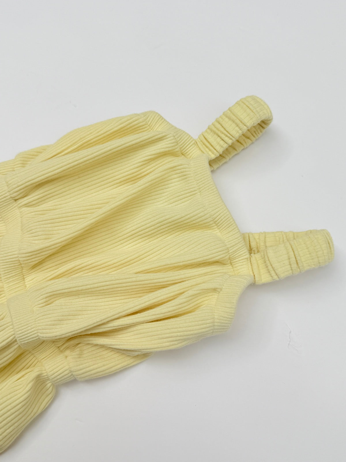 Old Navy Yellow Ribbed Romper 2T