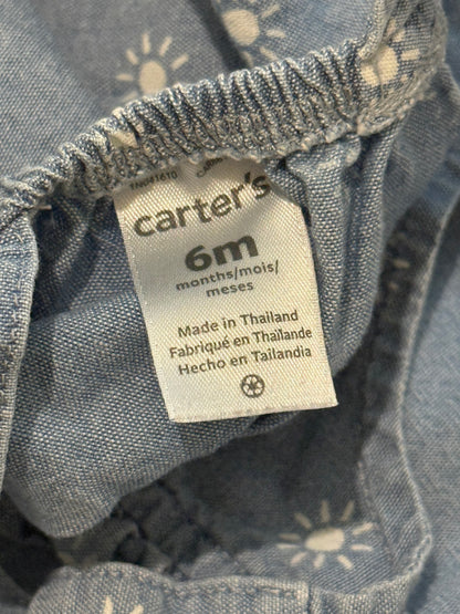 Carter's Denim Sun Print Set 6M
