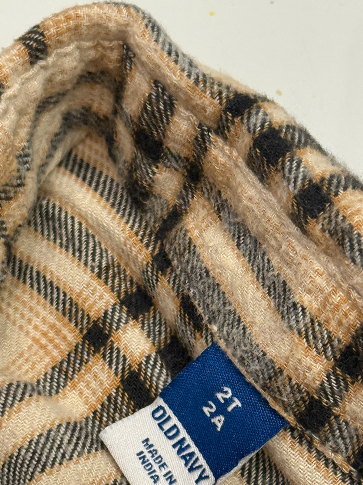 Old Navy Plaid Flannel Shirt 2T