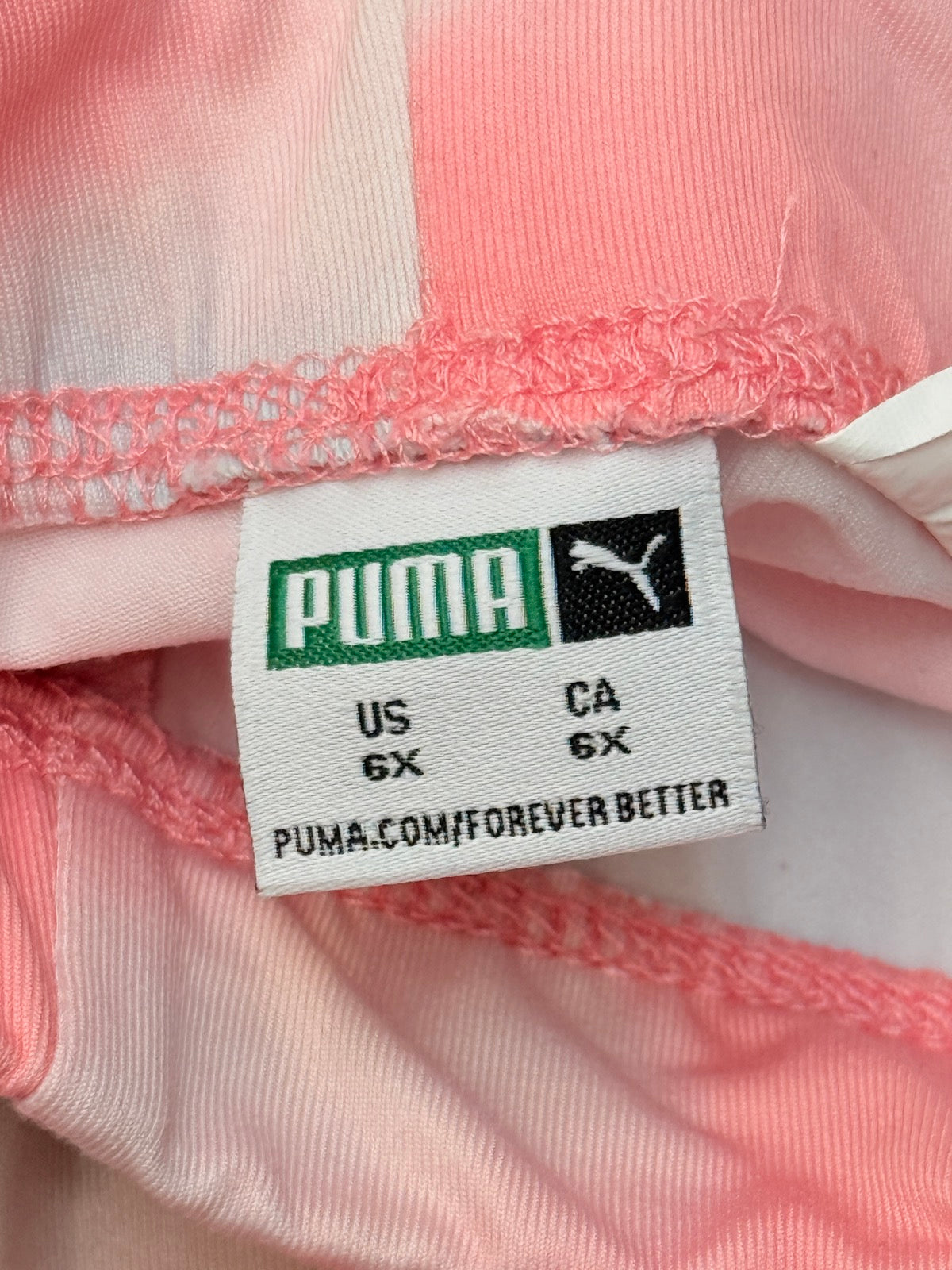 Puma Tie-Dye Leggings Size 6X