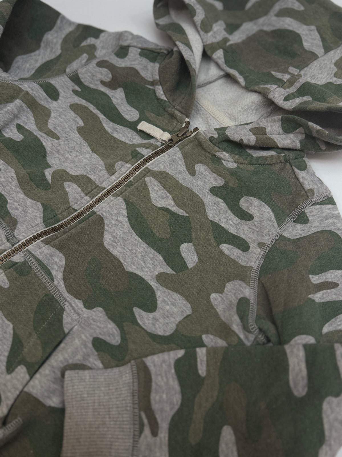 Carter's Camo Zip-Up Hoodie 4-5