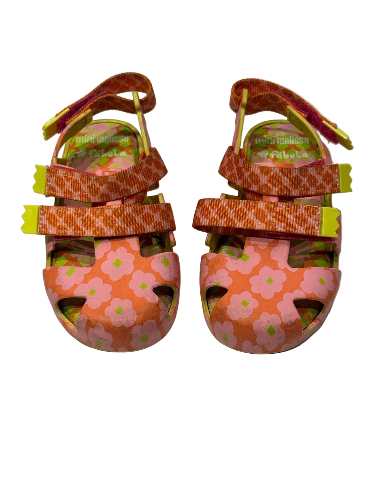 Mini Melissa x Fábula Sandals Size 10 US