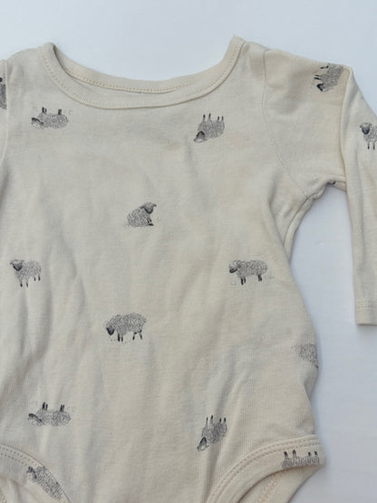 Carter's Sheep Print Bodysuit 3M
