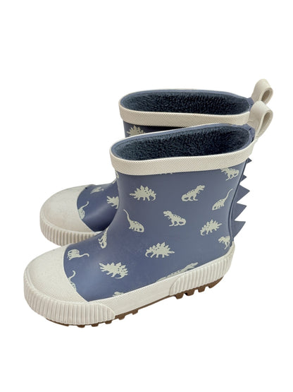 H&M Dinosaur Print Rain Boots Size 8.5