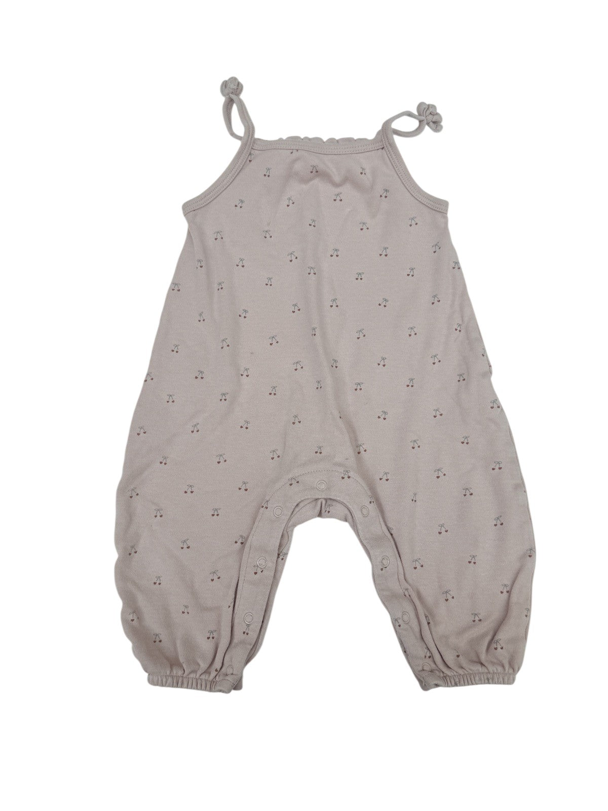 Quincy Mae Cherry Print Romper 3-6M