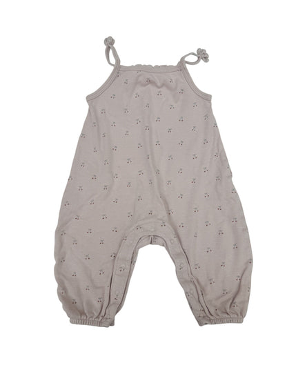 Quincy Mae Cherry Print Romper 3-6M