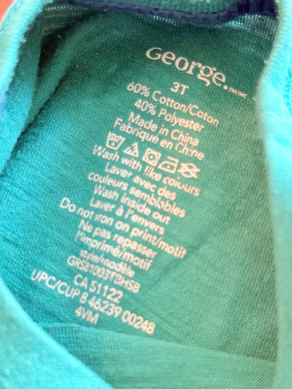 George Dad's Sidekick Teal T-Shirt 3T