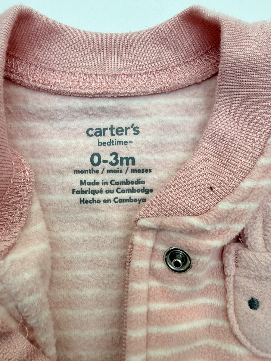 Carter's Bedtime Sleep Sack Pink Stripe 0-3m
