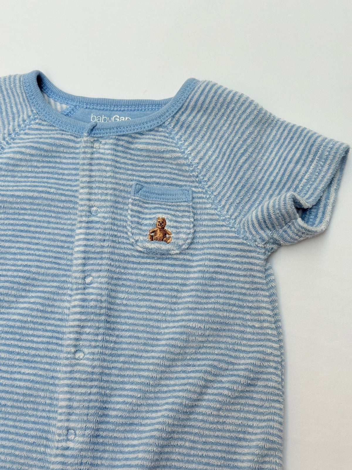 Baby Gap Striped Terry Romper 3-6 Months