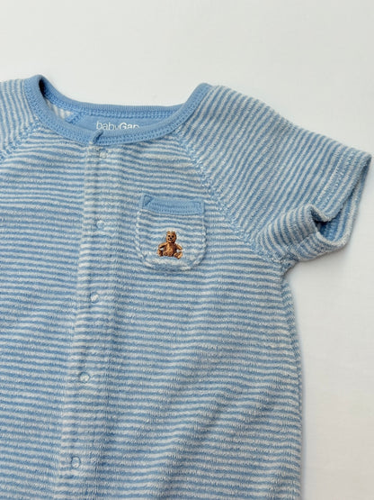 Baby Gap Striped Terry Romper 3-6 Months