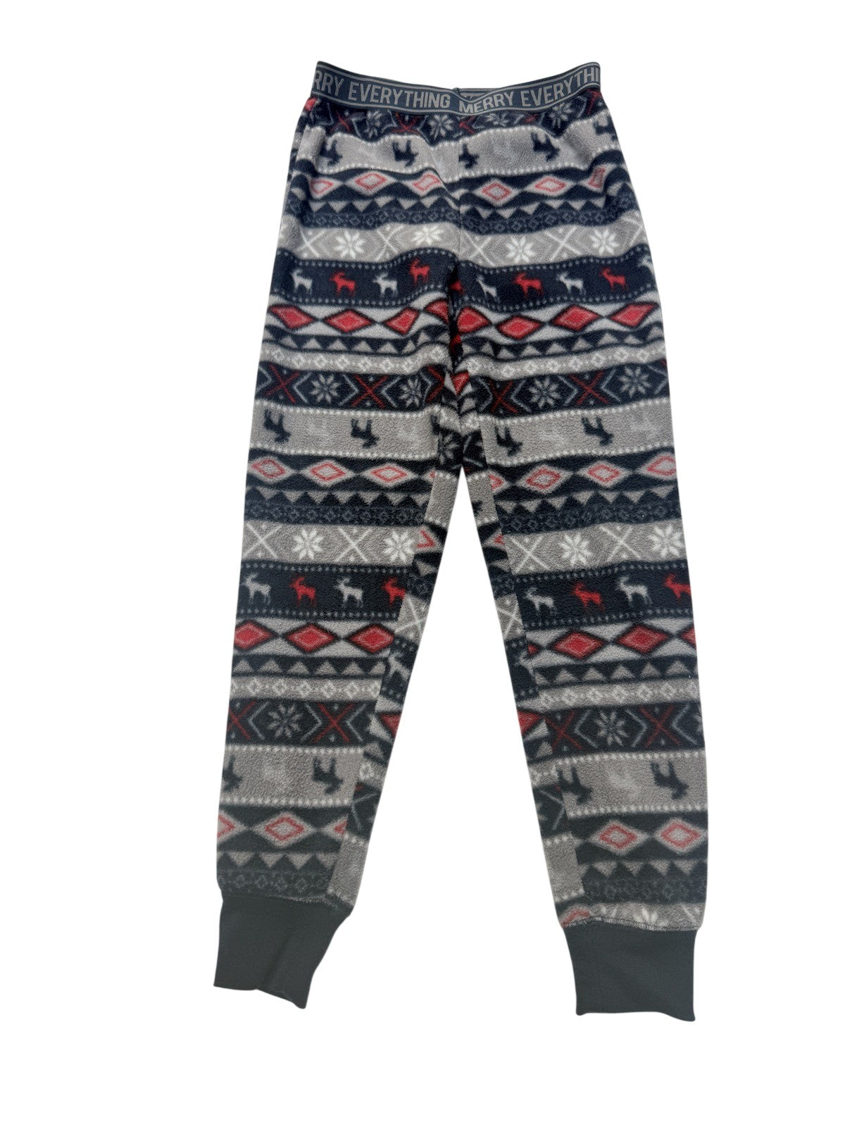 George Fair Isle Fleece Jogger Pants Size M (7-8) 7-8