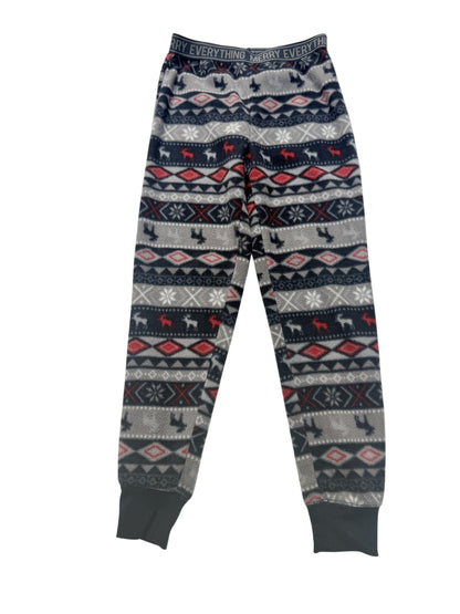 George Fair Isle Fleece Jogger Pants Size M (7-8) 7-8