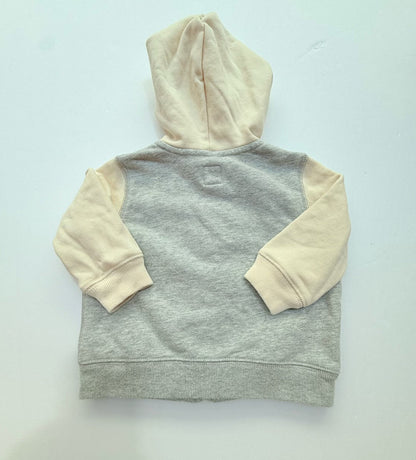 Baby Gap Colorblock Zip Hoodie 3-6M