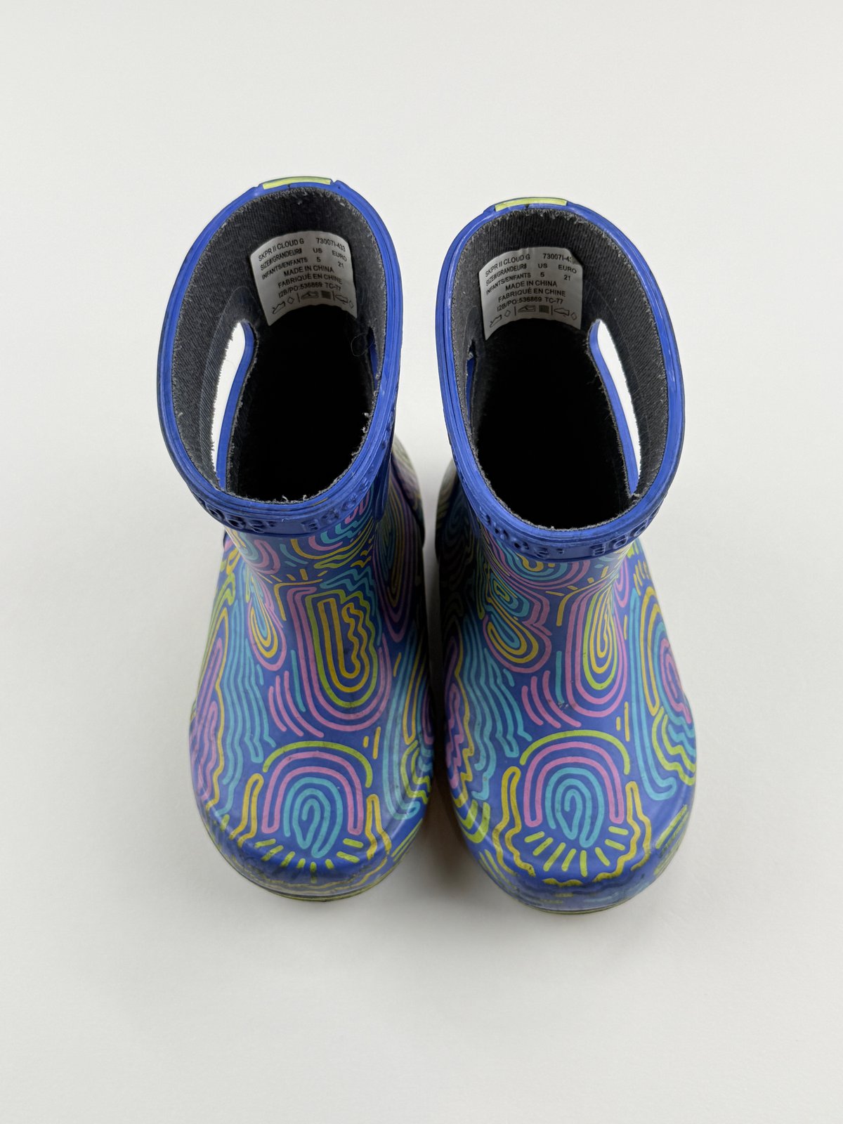 Bogs Skipper II Cloud Rain Boots Size 5