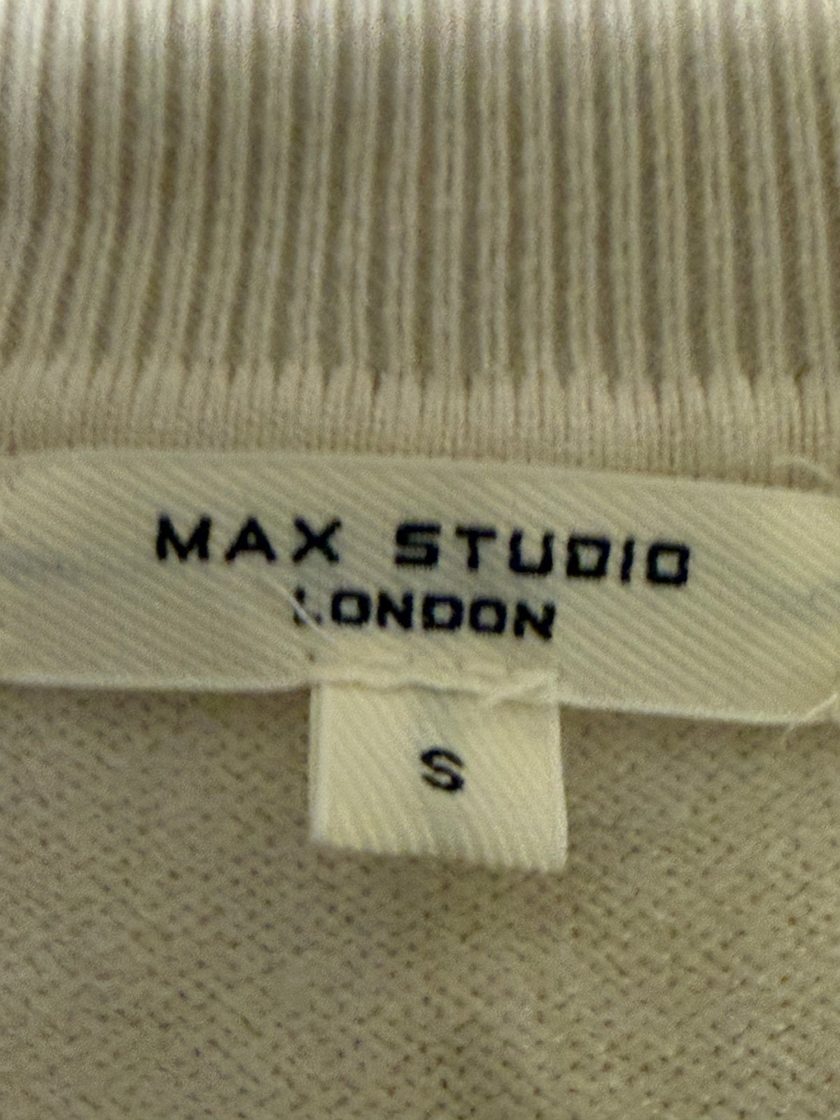 Max Studio London Cream Sweater Size 13-14Y