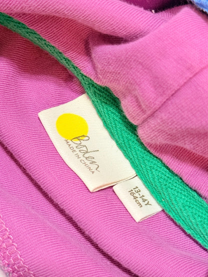 Boden Rainbow Hooded Towel Terry Cloth Dress 13-14Y