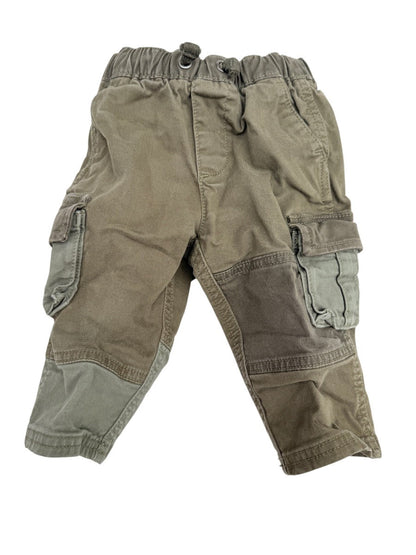 Baby Gap Olive Cargo Jogger Pants 6-12M