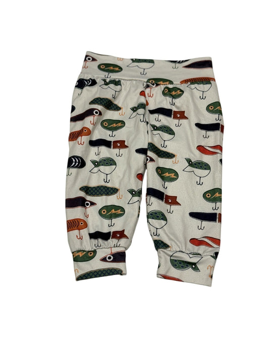 Fish Lure Print Joggers 12-18M