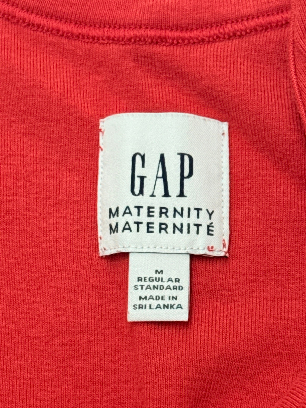 Gap Maternity Red Tank Dress Size M