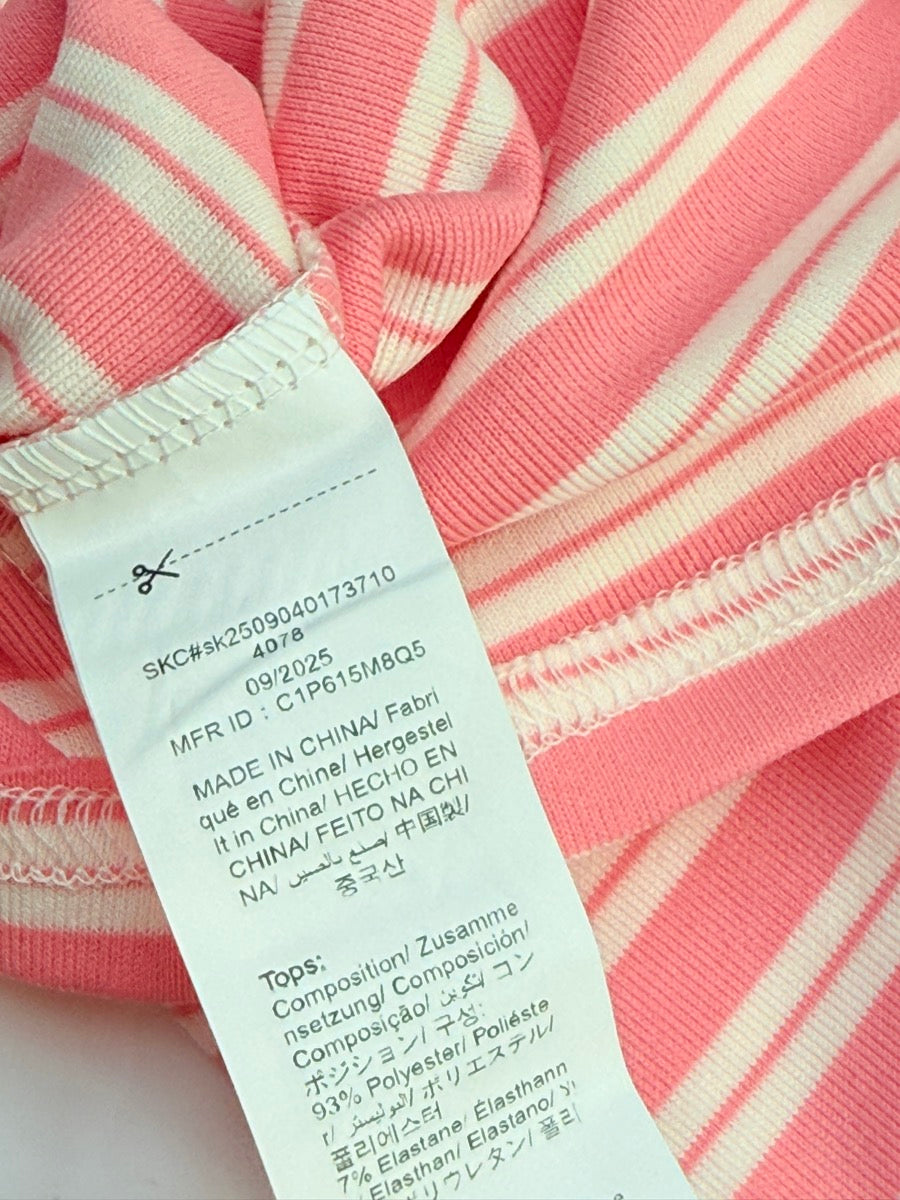 SHEIN Pink Striped Long Sleeve Top Size 4Y