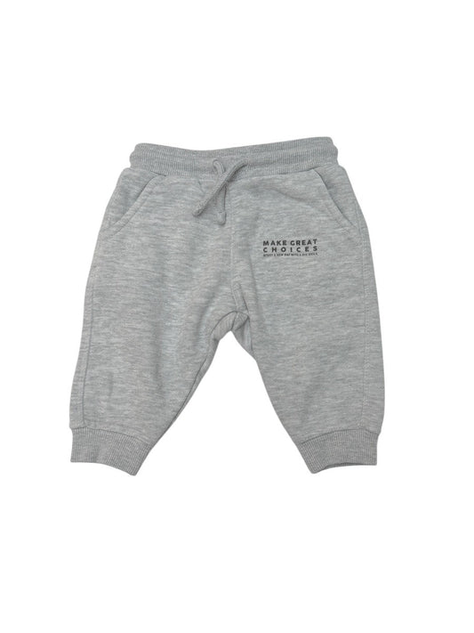 Zara Gray Jogger Sweatpants 3-6M