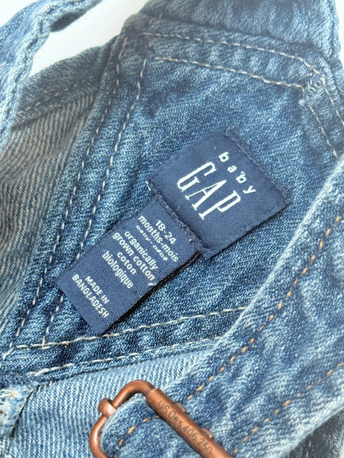 Baby Gap Denim Overalls 18 24m