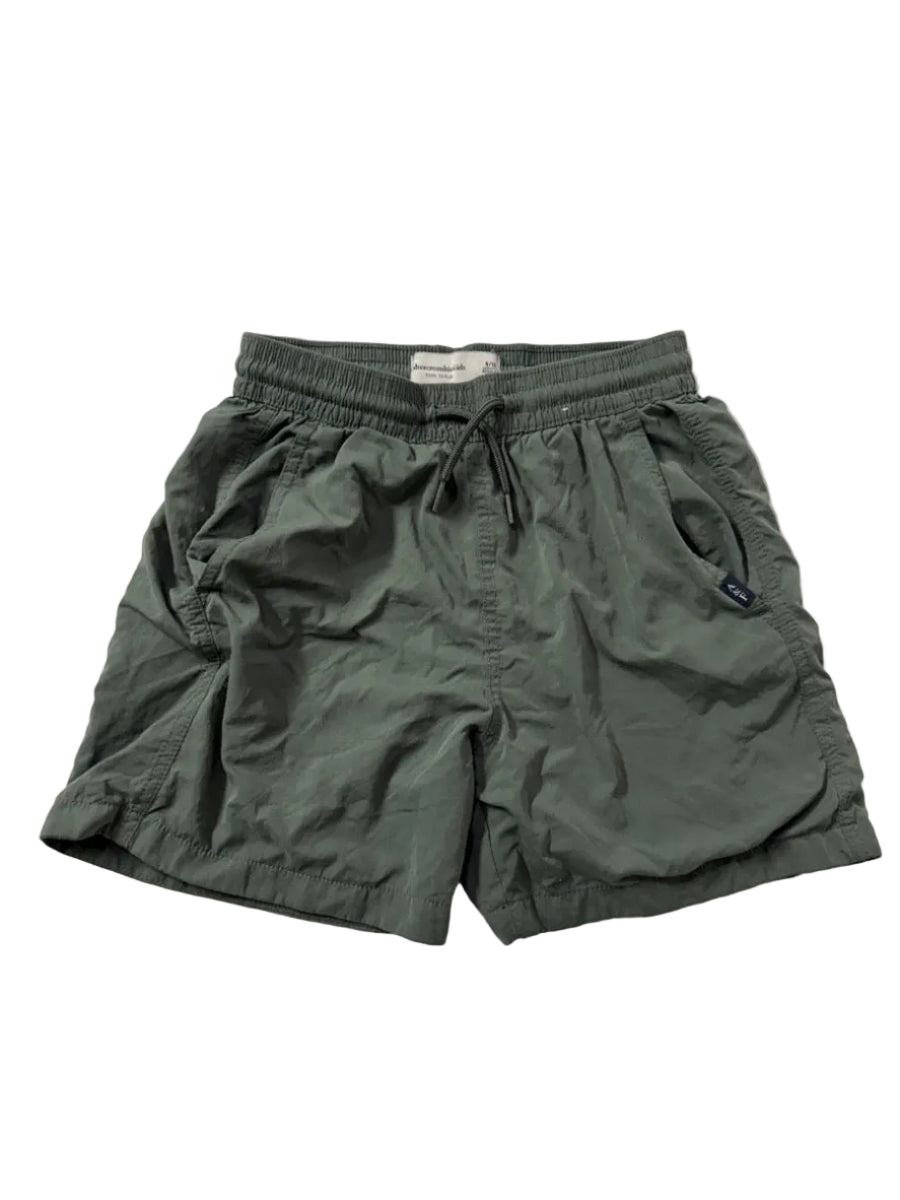 Short de bain Abercrombie Kids vert olive 9/10
