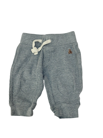 Baby Gap Gray Waffle Knit Jogger Pants 3-6m